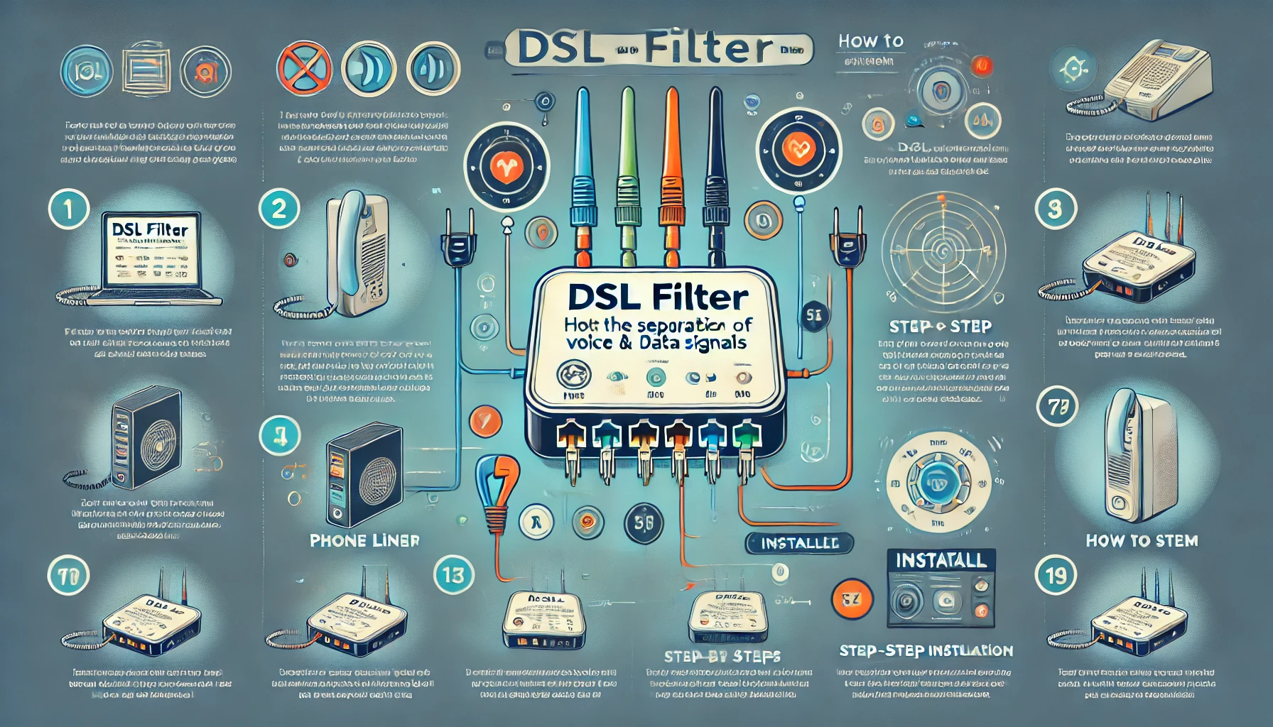 DSL Filters: Their Importance and How to Install Them